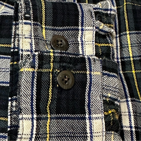 LL Bean Mens Sz XL Blue Tartan Plaid Flannel Button Up Shirt Lumberjack Maine - Picture 11 of 12